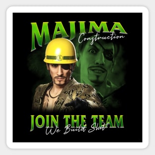 Majima Construction Vintage Magnet